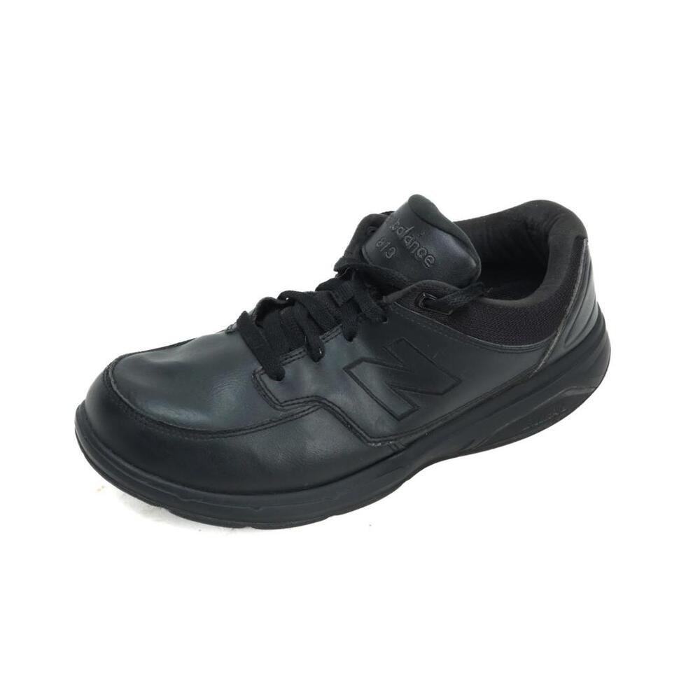 new balance 813 Sneakers shoes black leather comfort walking sneakers Mens 9 2E